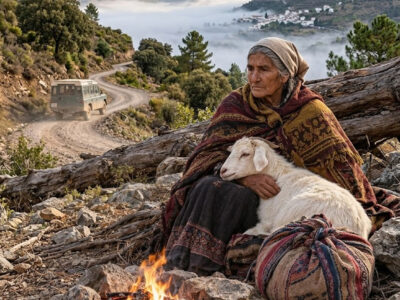 Escuché por casualidad a mi hijo negociar la venta de mis tierras mientras yo preparaba la comida, y comprendí que mi propia familia quería dejarme sin nada. Él sonrió y dijo: «¡Un montón de piedras no vale más que nuestra tranquilidad!». No lloré: subí a la montaña con mi cabra y acepté resistir 30 días. Pero bajo la chimenea encontré una caja que mi difunto marido llevaba 32 años ocultando…