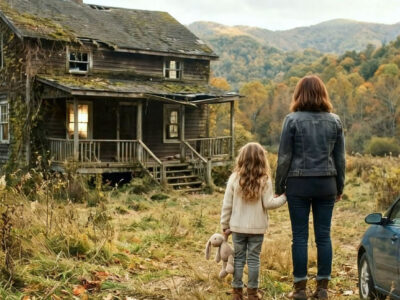 Tres días después del funeral de su esposo, su familia la echó de casa; entonces, tres golpes en el interior de una cabaña abandonada pusieron en peligro todas sus pertenencias.