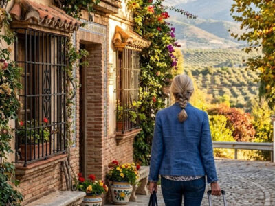 Él se divorció de ella a los 57 años y se quedó con la casa, así que ella reabrió la relojería olvidada de su padre.