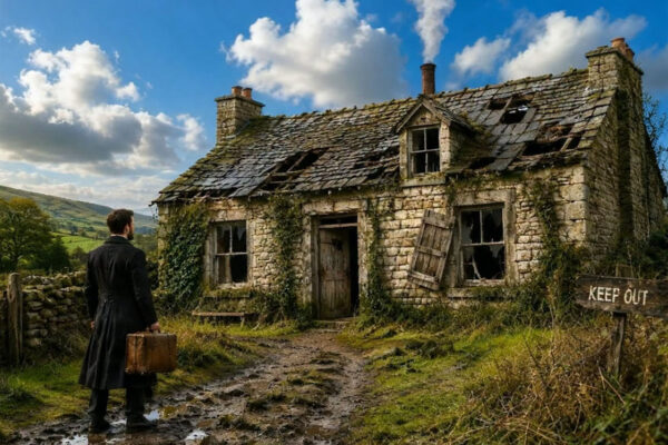 A los diecinueve años, en la ruina, heredó la casa en la ladera de una colina que pertenecía a un acumulador compulsivo; entonces, el oro escondido en las paredes reveló quién había traicionado a su familia.