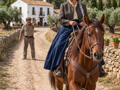 Cuando mis hijos me echaron de la finca, descubrí que se reían mientras yo dormía en una caseta helada junto a mi viejo caballo. «Ese caballo viejo acabará en el matadero, y tú deberías agradecer que todavía te dejamos vivir en nuestras tierras», dijo mi hijo. No lloré: cogí la vieja montura de mi marido y corté una costura sospechosa. Dentro había una carta que podía cambiarlo todo…