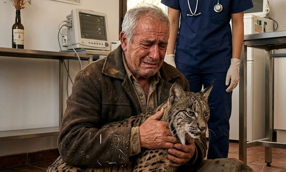 Cuando me llamaron para decirme que Bruma, el lince que liberé hacía 7 años, había aparecido agonizando junto a una carretera, conduje cientos de kilómetros para encontrarlo. Mientras él apenas podía levantarse, mi hija me espetó: «No puedes salvarlo todo». Sin discutir, avisé a los agentes medioambientales. Pero la veterinaria me mostró una antigua marca en su cuello y susurró algo que me dejó helado.
