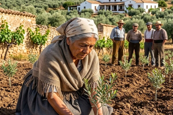 Volví antes de tiempo del pueblo y oí a Julián reírse con varios vecinos mientras mi hija bajaba la cabeza, avergonzada por las burlas. «Dentro de un año vendrá a pedir ayuda cuando esa tierra no le dé nada». No discutí: cerré mi cuaderno, subí al cerro y planté la primera chumbera. Años después, en una subasta, Julián vio sobre mi mesa el mismo cuaderno que podía cambiarlo todo.