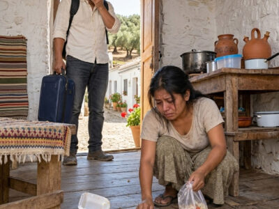 Volví a España sin avisar y encontré a mi mujer recogiendo comida detrás de un restaurante mientras mi hermano estrenaba casa y negocio. Cuando lo enfrenté, soltó: “Tú tampoco estabas aquí”. No discutí: llevé los movimientos bancarios directamente a una abogada. Pero el último extracto mostraba algo peor: durante años, alguien de mi propia familia había autorizado aquellas transferencias.