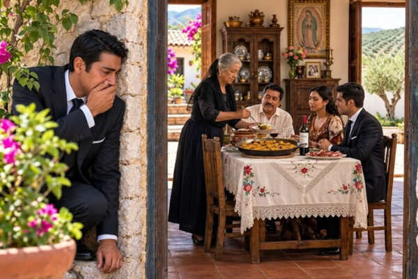 Regresé sin avisar de Alemania y encontré a mi madre de 72 años recogiendo platos mientras mis hermanos comían tranquilamente. Mi hermana le espetó: «¡Si quieres seguir viviendo bajo este techo, tendrás que ganártelo!». No dije nada; fui directamente a revisar los 86.400 euros que había enviado durante 6 años. Entonces descubrí un documento de venta de la casa con una firma que mi madre jamás había hecho.