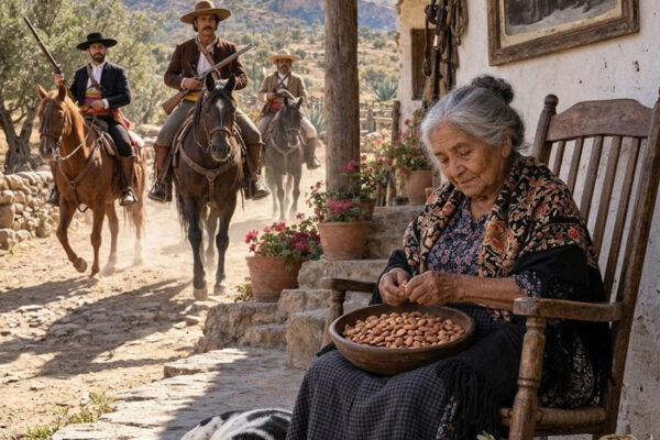 Cuando descubrí la cadena de mi finca cortada, comprendí por qué desaparecían las vacas de 14 familias mientras el comandante protegía a los responsables. «Su marido ya no está para protegerla», me advirtió con una sonrisa. No discutí: esperé a estar sola y toqué la vieja campana. Lo que nadie sabía era por qué mi difunto esposo había escondido 14 herraduras detrás de su retrato…
