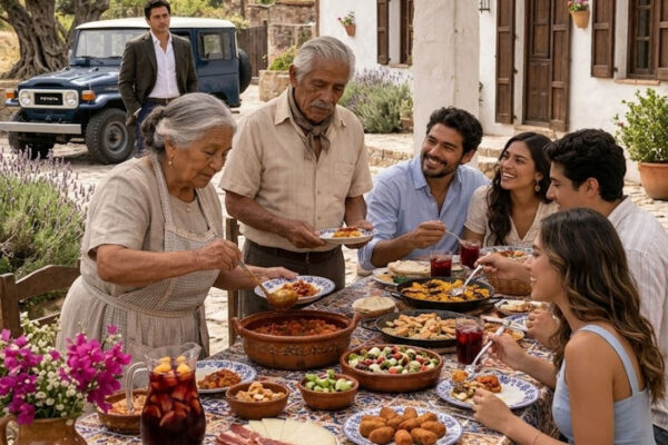 Regresé sin avisar y encontré a mis abuelos sirviendo la comida de pie mientras sus propios hijos disfrutaban sentados a la mesa. «Para algo tendrán que servir todavía», escuché decir a mi tío. No discutí: llamé a mi abogada y pedí revisar sus cuentas. Pero aquella noche mi abuelo me entregó un sobre con unos documentos que revelaban algo mucho peor.