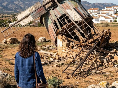 Sin hogar a los veinte años, compró una torre de agua en ruinas por cinco dólares; entonces, la tierra bajo ella le devolvió la familia que creía que nunca había tenido.
